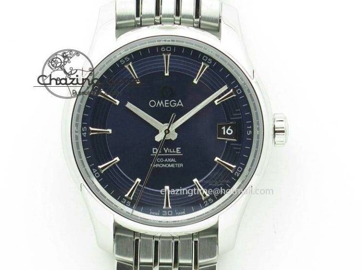 0512 De Ville Hour Vision 41mm SS VSF 1:1 Best Edition White Dial on SS Bracelet A8500 Super Clone Casual 7946